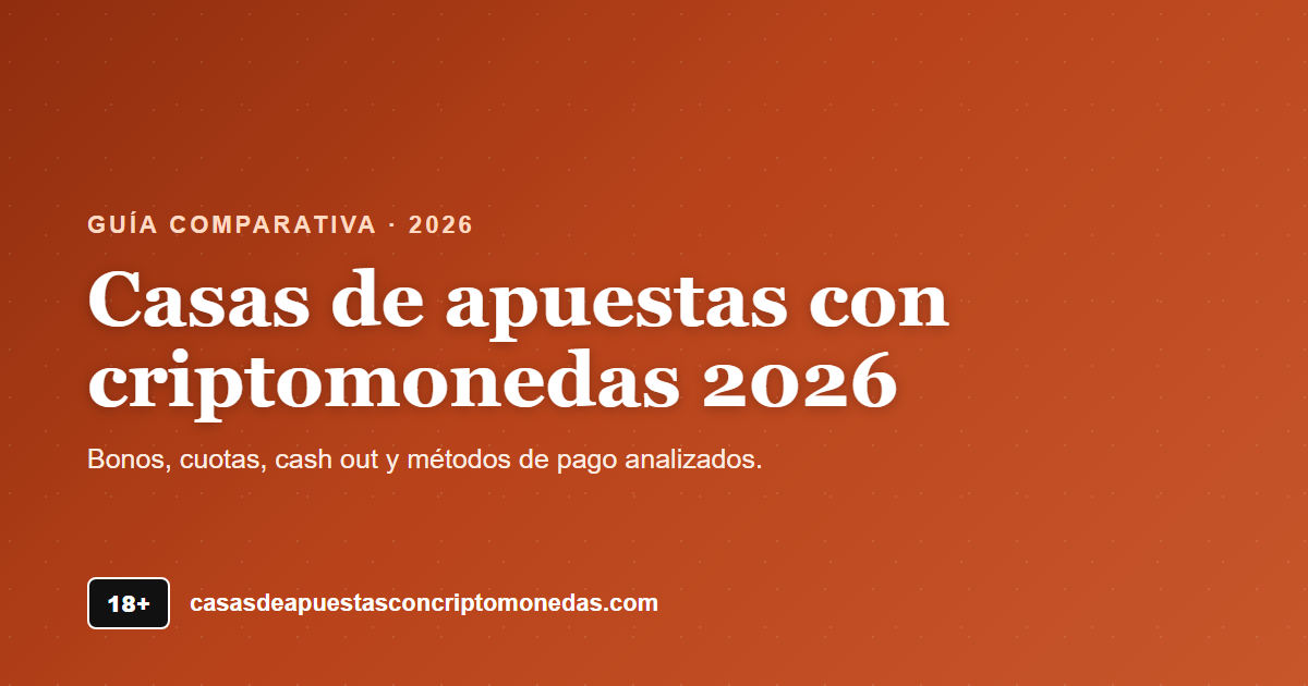 Casas de apuestas con criptomonedas